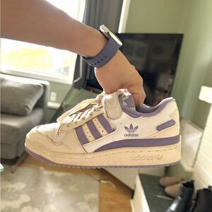 Adidas Kids Sneakers - White and Purple
